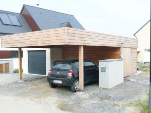 Construction décorative : car port