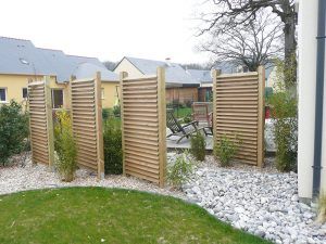 Construction décorative : clôture et brise vue