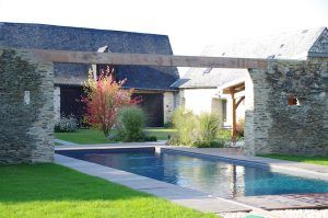 Pose de piscine creusée à angers