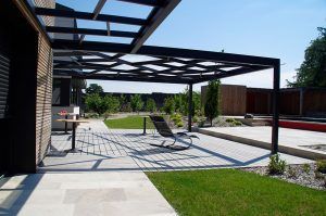 Installation de terrasse bois à angers avec Verthème