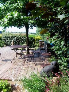 Installation de terrasse à angers avec Verthème